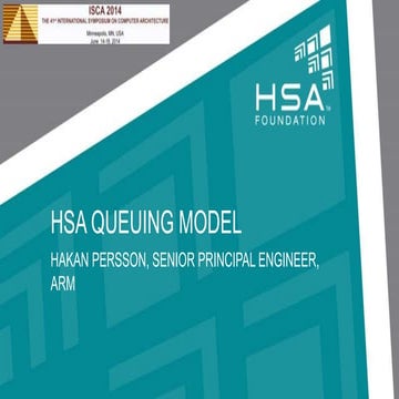 ISCA final presentation - Queuing Model