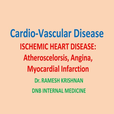 Ischemic heart disease 