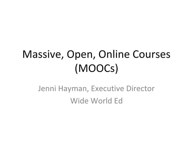 I school jenni hayman presentation