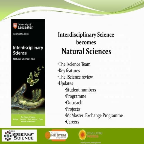 Centre for Interdisciplinary Science Contributors Lunch 2013