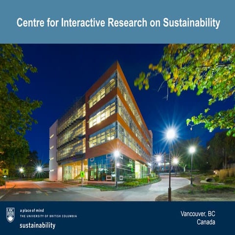 2015 Building Award, University of British Columbia