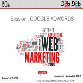Iscom Lyon 2017 Display Adwords