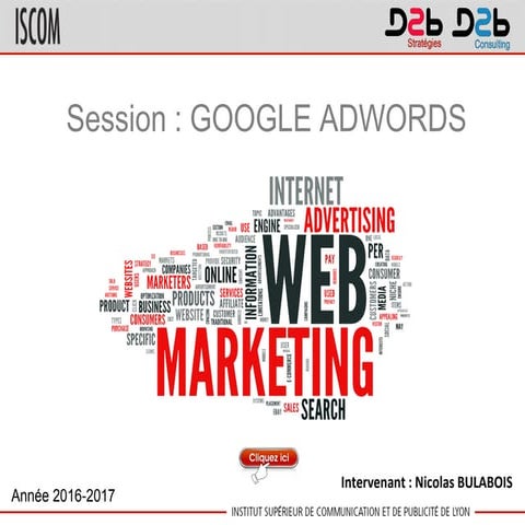 Iscom Lyon 2017 Display Adwords