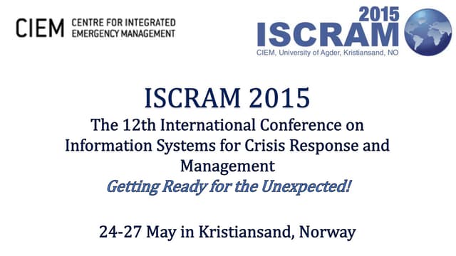 Iscram 2015