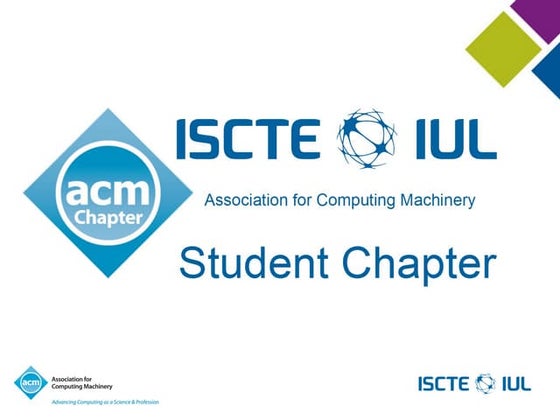 ACM Chapter member benefits | PPTX