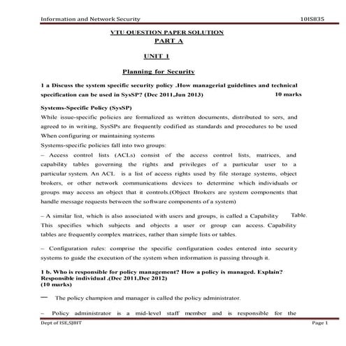 Ise viii-information and network  security [10 is835]-solution