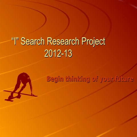 I search presentation 2012 13