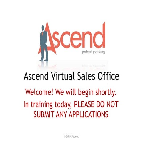 Ascend VSO App Training Presentation 4.23.15