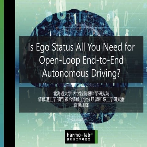 Is Ego Status All You Need for Open-Loop End-to-End Autonomous Driving?