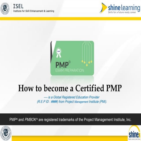 How to Become a Certified PMP | ISEL GLOBAL
