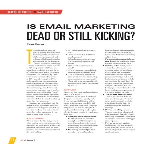 Is Email Marketing Dead or Still Kicking?