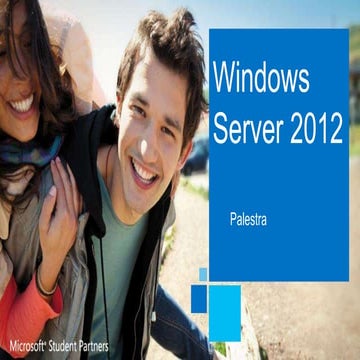 Apresentação Windows Server 2012 | PPTX