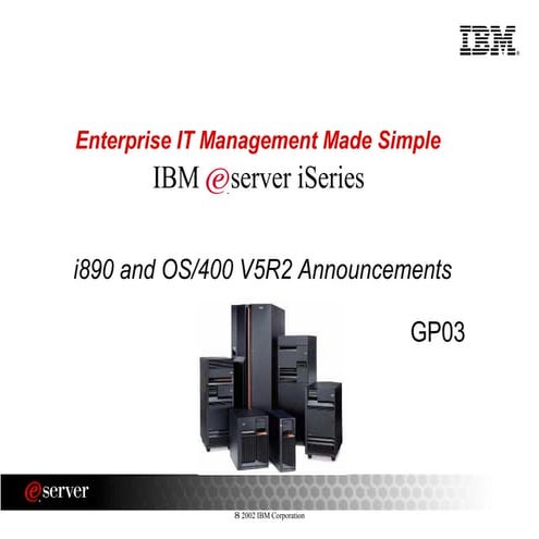 iSeries IBM