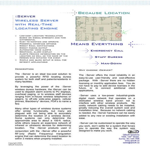I server wireless server sales sheet