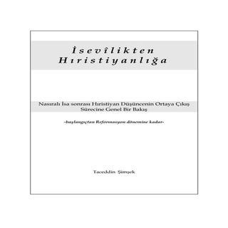 Isevilikten hiristiyanliga