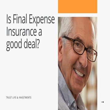 Final Expense Presentation by SMS | PPTX