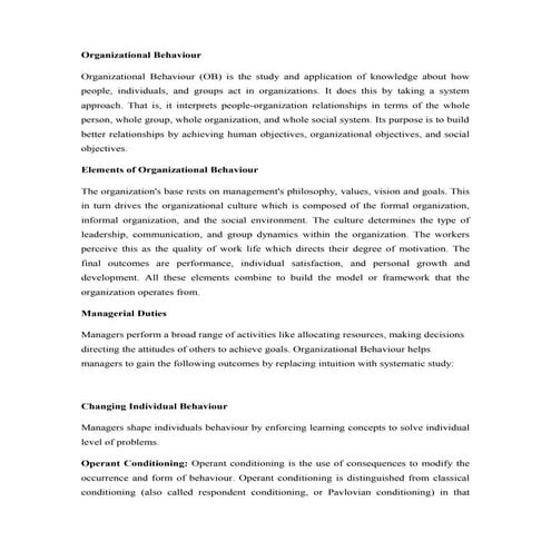 process of behaviour | PPTX