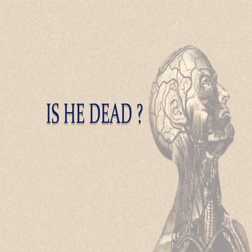 Is he dead ?