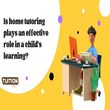 Is home tutoring plays an effective role in a child's learning | PDF
