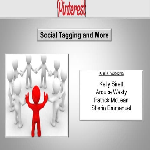 ISI 5121 Social Tagging - Pinterest