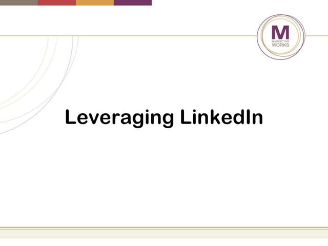 Leveraging LinkedIn