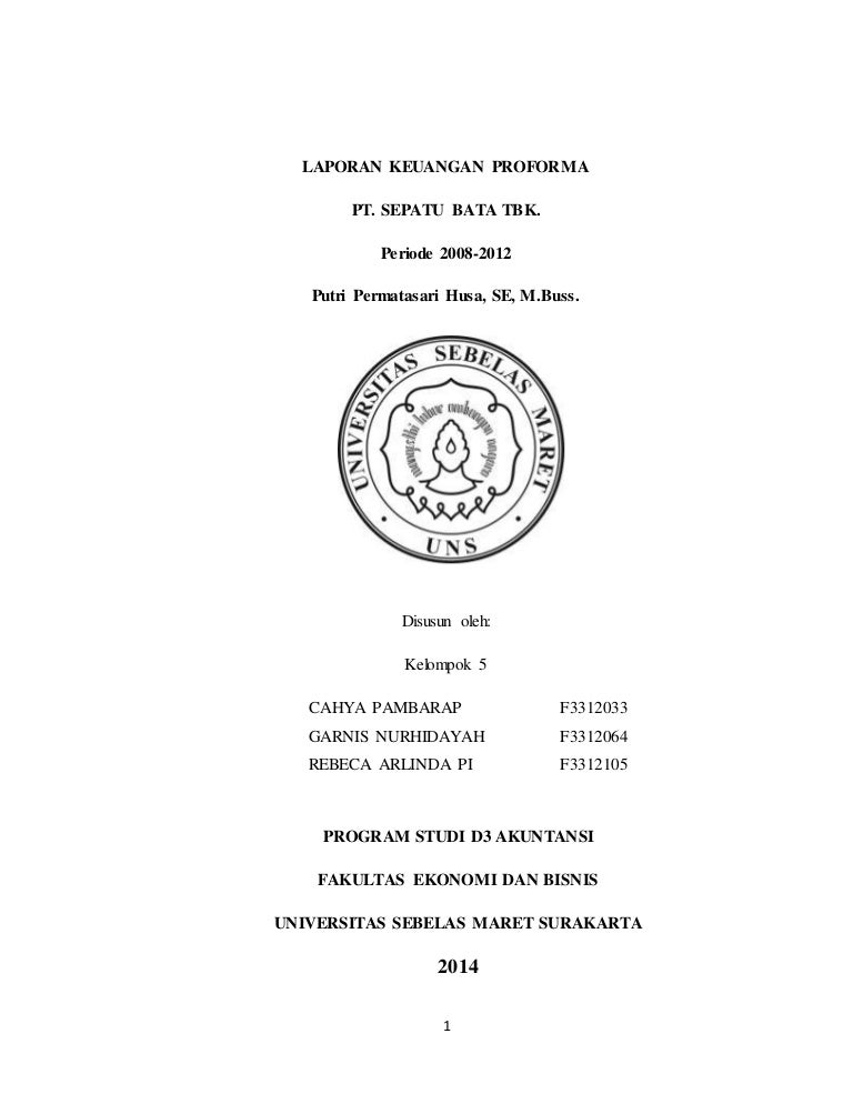 Isi makalah ta analisa laporan keuangan