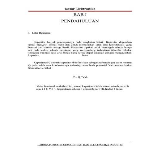 Isi modul dasar elektro   ady