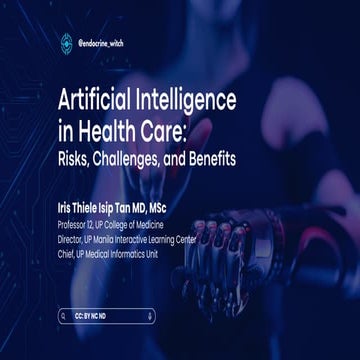 Artificial Intelligence in Healthcare: Risks, Challenges & Benefits