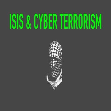 ISIS and Cyber Terrorism