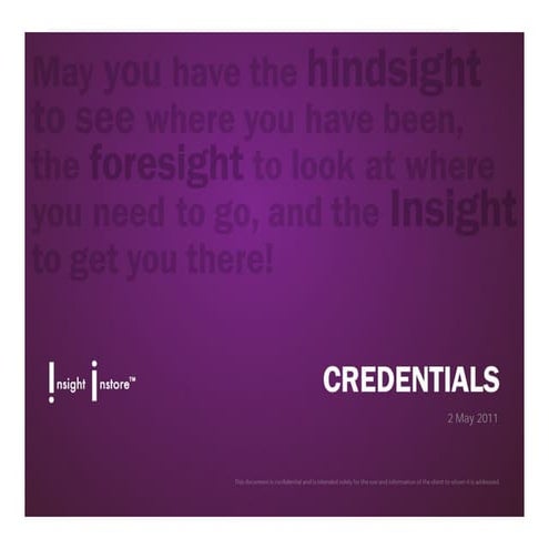 Isis Credentials May 2011