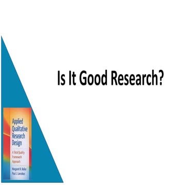 Is It Good Research.pdf