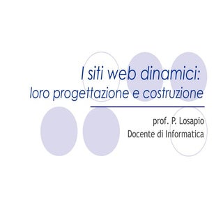 I siti web dinamici