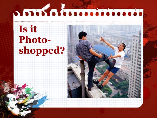 Is it photoshopped?