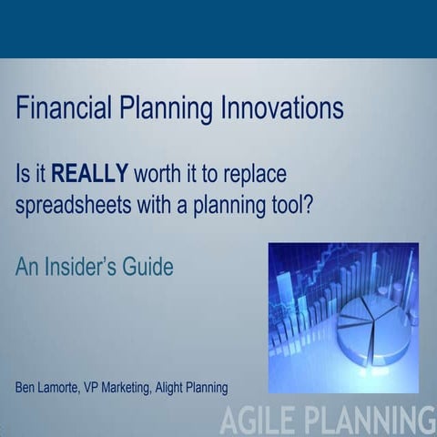 Is it really worth it to replace spreadsheets with a planning tool