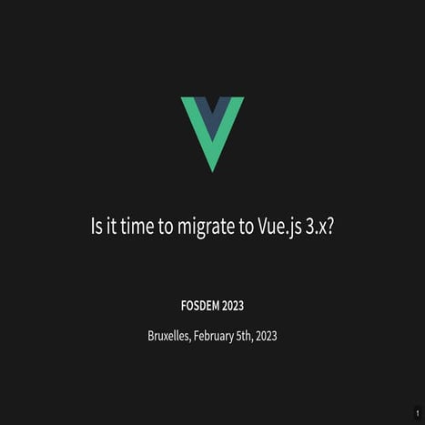 Is it time to migrate to Vue 3?