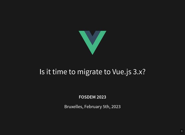 Is it time to migrate to Vue 3?
