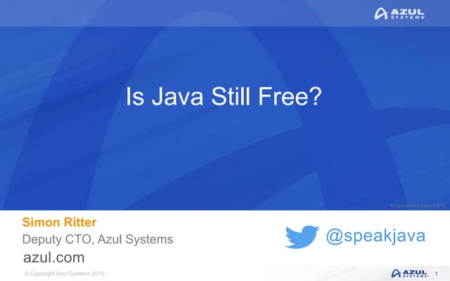 Is Java Still Free?