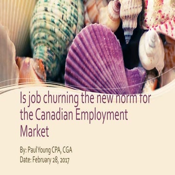 Is job churning the new norm for the Canada employment market 