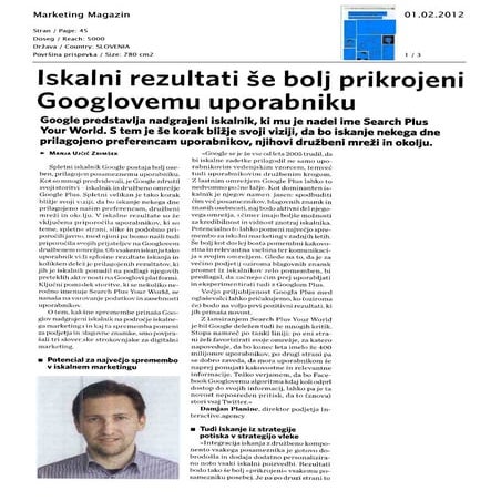 Iskalni rezultati se bolj prikrojeni Googlovemu uporabniku_Marketing Magazin_...