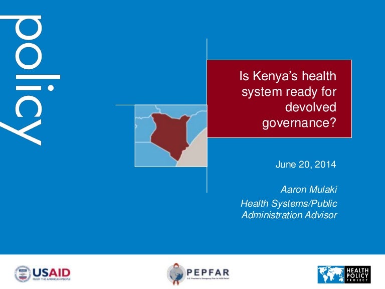 Is Kenya’s health system ready for devolved governance?