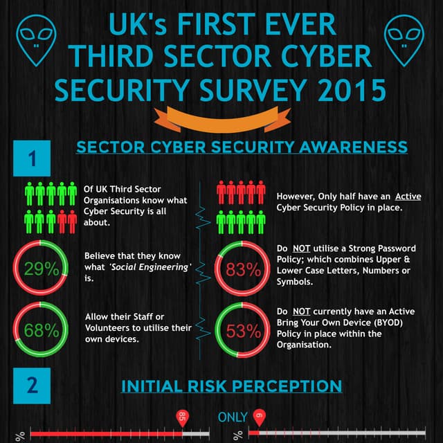 IS Know How - Third Sector Cyber Security Survey 2015 Infographic