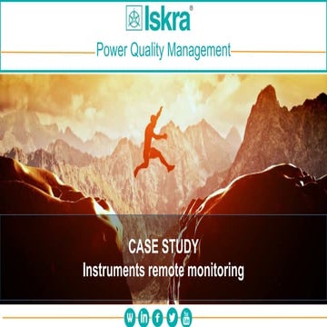 Case study - Instruments remote monitoring