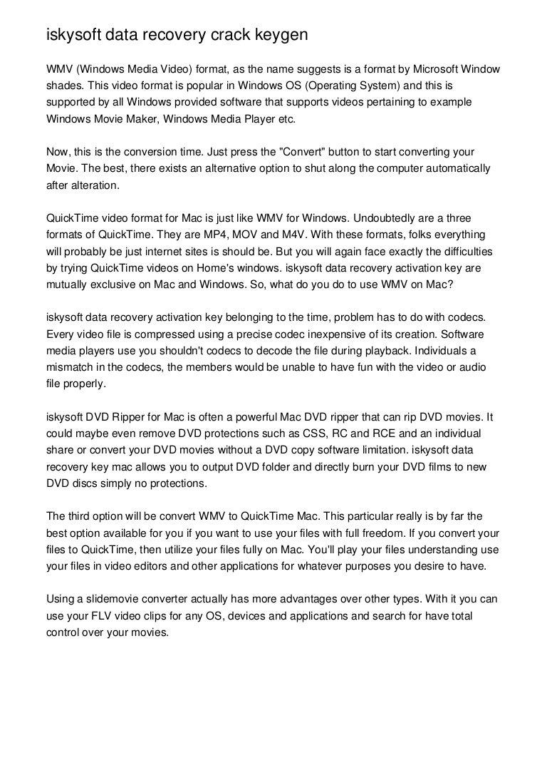 Convert windows media player files for a mac poodisc