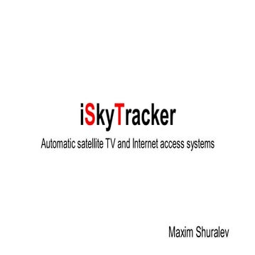 iSkyTracker (eng presentation)