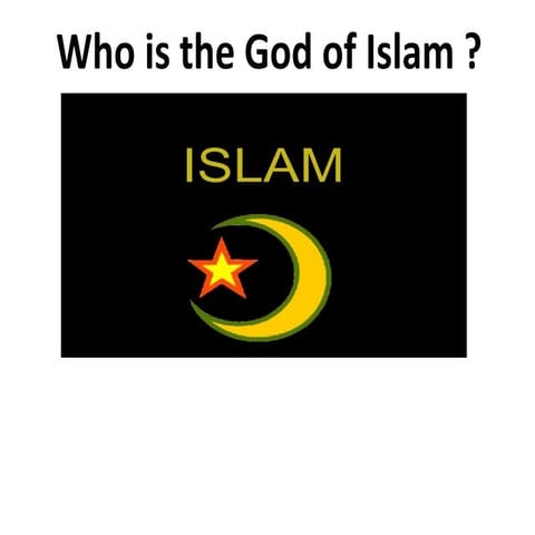 Islam   who is the god of
