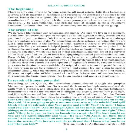 Islam a brief guide