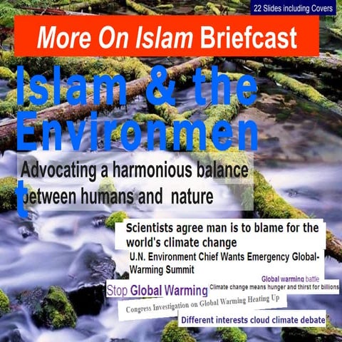 ISLAM: Solution to Climate Change/Global Warming‏