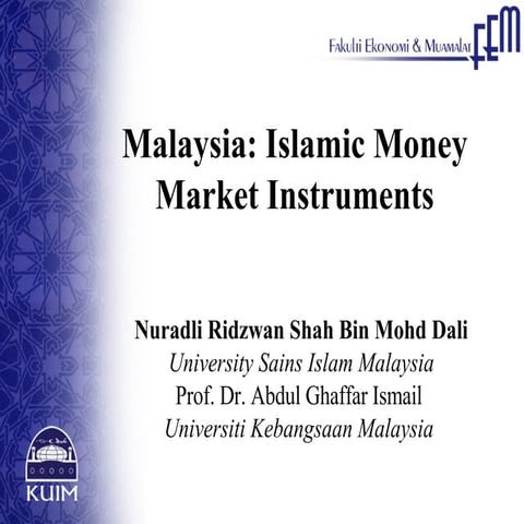 Islamic Finance 7d