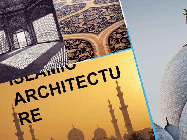 Islamic architecture report