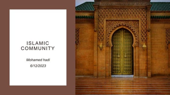 Islamic community oral wwww ft5e343s.pptx